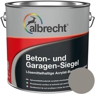 Lack Albrecht Bodenversiegelung Beton- und Garagen-Siegel Steingrau 2,5l