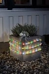 KONSTSMIDE LED-Lichterschlauch Ganzjahr aussen, 96-flammig, 6 m, mit Lichtsensor und