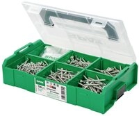 SPAX Schrauben-Set SPAX&reg; Montagekoffer T-STAR Plus Schraubenset 703 tlg. mit 6