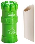 Genius Gem&uuml;sehobel Genius - Knoblauchschneider G5 Knoblauchpresse gr&uuml;n 19170,