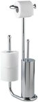 WENKO WC-Garnitur Universalo, integrierter Toilettenpapierhalter und