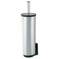 Brabantia WC-Garnitur B&uuml;rste De Luxe Toilettenb&uuml;rste Edelstahl silberfarben