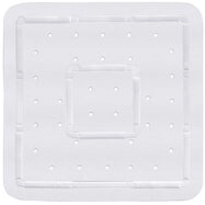 WENKO Badaccessoire-Set WENKO Duscheinlage Florida Wei&szlig; 55x55cm