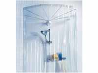 spirella Duschschirm Ombrella, inklusive Duschvorhang mit acht Ösen, Länge...