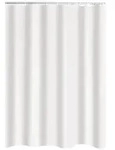 Ridder Duschvorhang Madison wei&szlig; Breite 180 cm wei&szlig; 180 cm x 200 cm