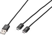 Trust Trust GXT 221 Xbox One Ladekabel 3,5 m f&uuml;r 2 Controller Schwarz Adapter, 3.5