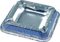 PAPSTAR Aschenbecher Aschenbecher Aluminium VE=10 St&uuml;ck