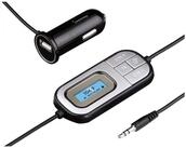 Hama FM Transmitter Display Klinke Auto-Radio AUX KFZ-Transmitter