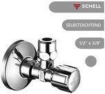 Schell Badarmatur Schell Eckventil COMFORT G 1/2 AGxG 3/8 AG, m regul. u ASAG,...