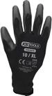 KS Tools Mechaniker-Handschuhe KS TOOLS Mikro-Feinstrickhandschuhe schwarz 10...