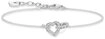THOMAS SABO Armband TOGETHER Herz Klein, mit Zirkonia (synth)
