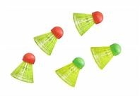 Hudora Badmintonball 75009 Ersatzb&auml;lle f&uuml;r Badminton Set (HS-22), 5 St&uuml;ck