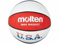 Molten Basketball BC5R-USA Trainingsbasketball in USA-Farben, blau/weiß/rot