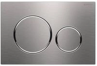 GEBERIT Bet&auml;tigungsplatten Sigma 20 f&uuml;r 2-Mengen-Sp&uuml;lung edelstahl