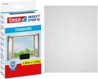 tesa Fliegengitter-Gewebe Klett Fliegengitter f&uuml;r Fenster - Insektenschutz - 130x150