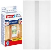 tesa Fliegengitter-Gewebe Premium f&uuml;r T&uuml;ren - ohne Bohren, (Packung, 1-St.,