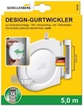SCHELLENBERG Aufputz-Gurtwickler Minisystem, Design-Gurtwickler inkl. 5 m...