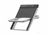VELUX Solarrollladen Solar-Rollladen SSL Alu Dunkelgrau für Dachfenster grau...