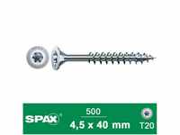 SPAX Spanplattenschraube Spax Senkkopf TX Wirox 4,5x40 mm 500 Stück/Box