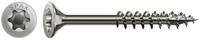 SPAX Verbinder Spax Edelstahl 3,5 x 30 mm Senkkopf T-STAR plus Teilgewinde 4CUT...