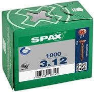 SPAX Schraube Schraube, Senkkopf, Kreuzschlitz Z1, Vollgewinde, (1000 St)