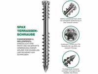 SPAX Schraube Tarressenschraube, (100 St) 5x70