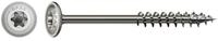 SPAX Schraube Spax Edelstahl 8 x 140 mm Tellerkopf T-STAR plus Teilgewinde 4CUT...