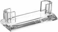 MAUL Tischaufsatz Visitenkarten-Halter Acryl glasklar f&uuml;r 35 Visitenkarten