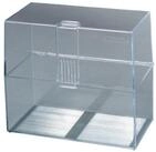 Herlitz Karteibox herlitz Karteikasten leer f&uuml;r 300 Karten glasklar DIN A6