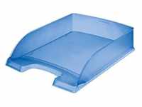 LEITZ Organizer Briefablage Standard Plus DIN A4 Polystyrol Farbe: blau frost