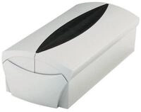 HAN Ringbuchmappe HAN 2000-31 Visitenkartenbox VIP-SET, grau/schwarz