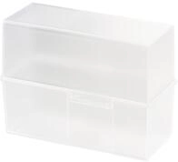 HAN Karteikasten HAN 975-63 Karteibox Transluzent, Klar max. Anzahl der Karten: 500