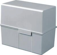 HAN-B&uuml;roger&auml;te Karteikasten Karteibox A8 quer inkl. 100 Karten und A-Z Register