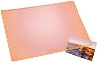 L&auml;ufer Schreibtischunterlage Schreibunterlage Durella Transluzent 40x53 cm orange