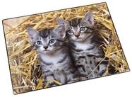 L&auml;ufer Schreibtischunterlage L&auml;ufer Schreibunterlage Katzen im Stroh, 400 x 530 mm
