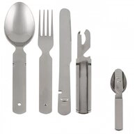 MFH Besteck-Set BW Essbesteck, 4-teilig, schwere Ausf&uuml;hrung (4-tlg), 1...