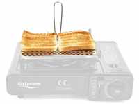 Bright Spark Gaskocher Camping & Outdoor Toaster Für Gas, Benzin Kocher Faltbar