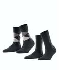 Burlington Socken Everyday Mix (2 Paar) Einheitsgr&ouml;&szlig;e 36-41, unifarben und