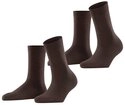 Esprit Socken Uni 2-Pack Socken aus elastischem Material (2-Paar) aus elastischem