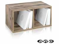 Zomo Mischpult, (VS Box 200 zebrano), VS Box 200 zebrano - Vinyl Aufbewahrung