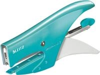 LEITZ Heftger&auml;t Heftzange Wow Heftleistung 15 Blatt eisblau