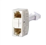 Metz Connect Cable sharing Adapter pnp 2 130548-02-E Netzwerk-Adapter
