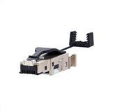 Metz Connect E-DAT Industrie IP20, feldkonfektionierbarer RJ45-Stecker, schwarz