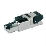 Teleg&auml;rtner MFP8 feldkonfektionierbarer RJ-45 Stecker Netzwerk-Panel (Cat.6A (Class