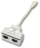 EFB EFB Elektronik K5122.015 Netzwerksplitter Wei&szlig; LAN-Kabel