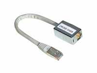 Hama CrossOver Adapter CAT5e Netzwerkkabel Silber LAN-Kabel, RJ45, RJ45 (10...