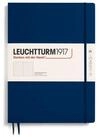 Leuchtturm1917 Notizbuch Master Slim A4+ Hardcover Marine Dotted
