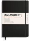 Leuchtturm1917 Notizbuch Master Slim A4+ Hardcover Schwarz Liniert