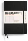 Leuchtturm1917 Notizbuch Medium A5 Hardcover Schwarz Dotted