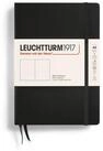 Leuchtturm1917 Notizbuch Medium A5 Hardcover Schwarz Blanko